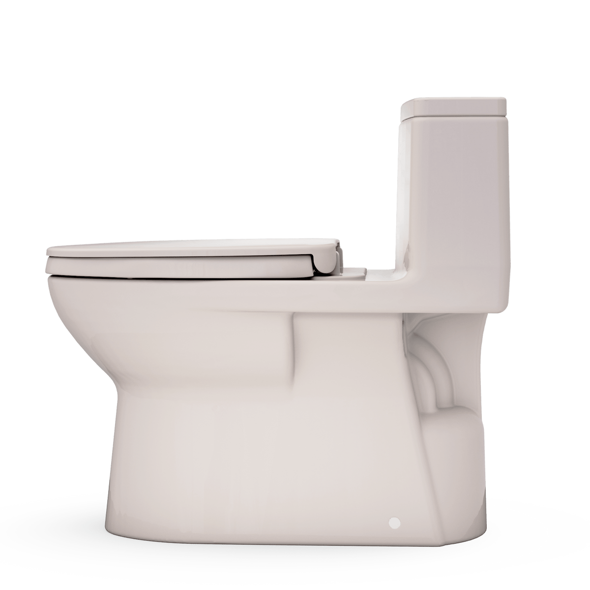 TOTO® Redington™ One-Piece Elongated 1.28 GPF WASHLET®+ and Auto Flush Ready Universal Height Toilet with CEFIONTECT® and SS124 SoftClose® Seat – Elongated – Bone –