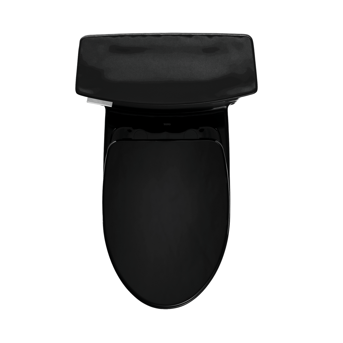 TOTO® Soirée® One Piece Elongated 1.28 gpf Universal Height Skirted Toilet – Elongated – Ebony –