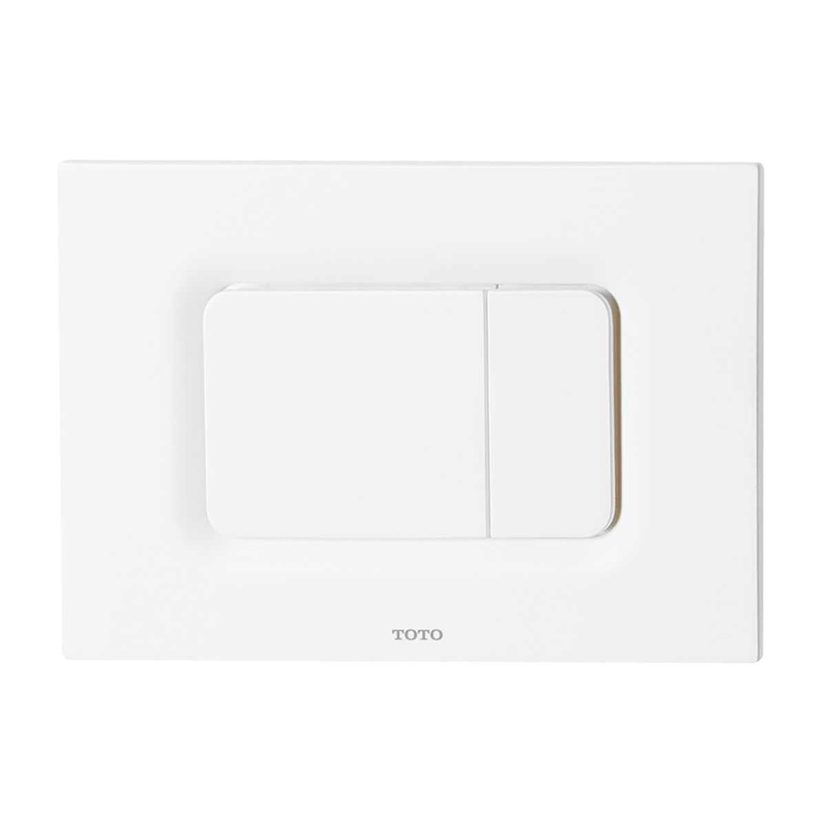 TOTO® SP Wall-Hung Square-Shape Toilet and Duofit® In-Wall 1.28 and 0.9 gpf Dual-Flush Tank System with Copper Supply – Square – Matte White –