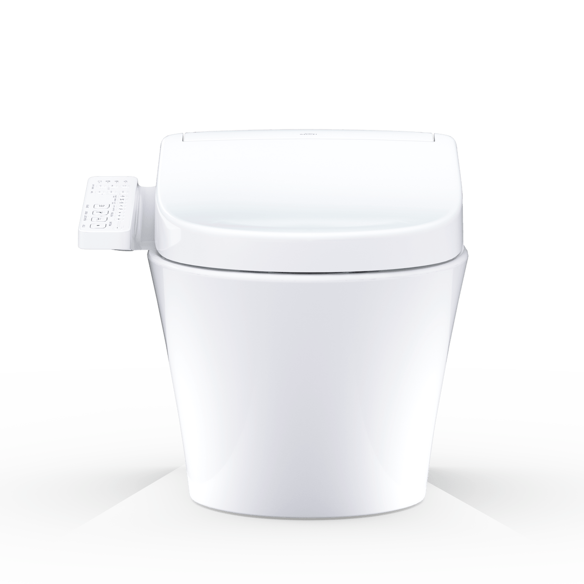 TOTO® Washlet®+ AP Wall-Hung Elongated Toilet and Washlet S2 and Duofit® In-Wall 0.9 and 1.28 gpf Dual-Flush Tank System – Elongated – Matte Silver –