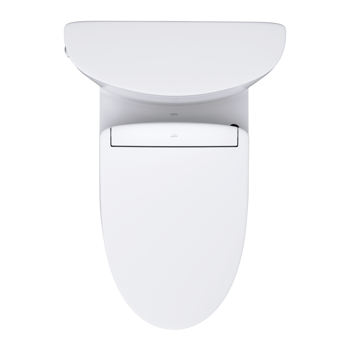 TOTO® Washlet®+ Aquia IV® Arc Two-Piece Elongated Dual Flush 1.28 and 0.9 gpf Toilet with S5 Bidet Seat – Elongated – Cotton White –