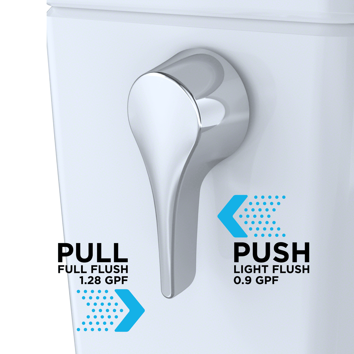 TOTO® Washlet®+ Aquia IV® Cube Two-Piece Elongated Dual Flush 1.28 and 0.9 gpf Toilet with Auto Flush S7 Contemporary Bidet Seat – Elongated – Cotton White –