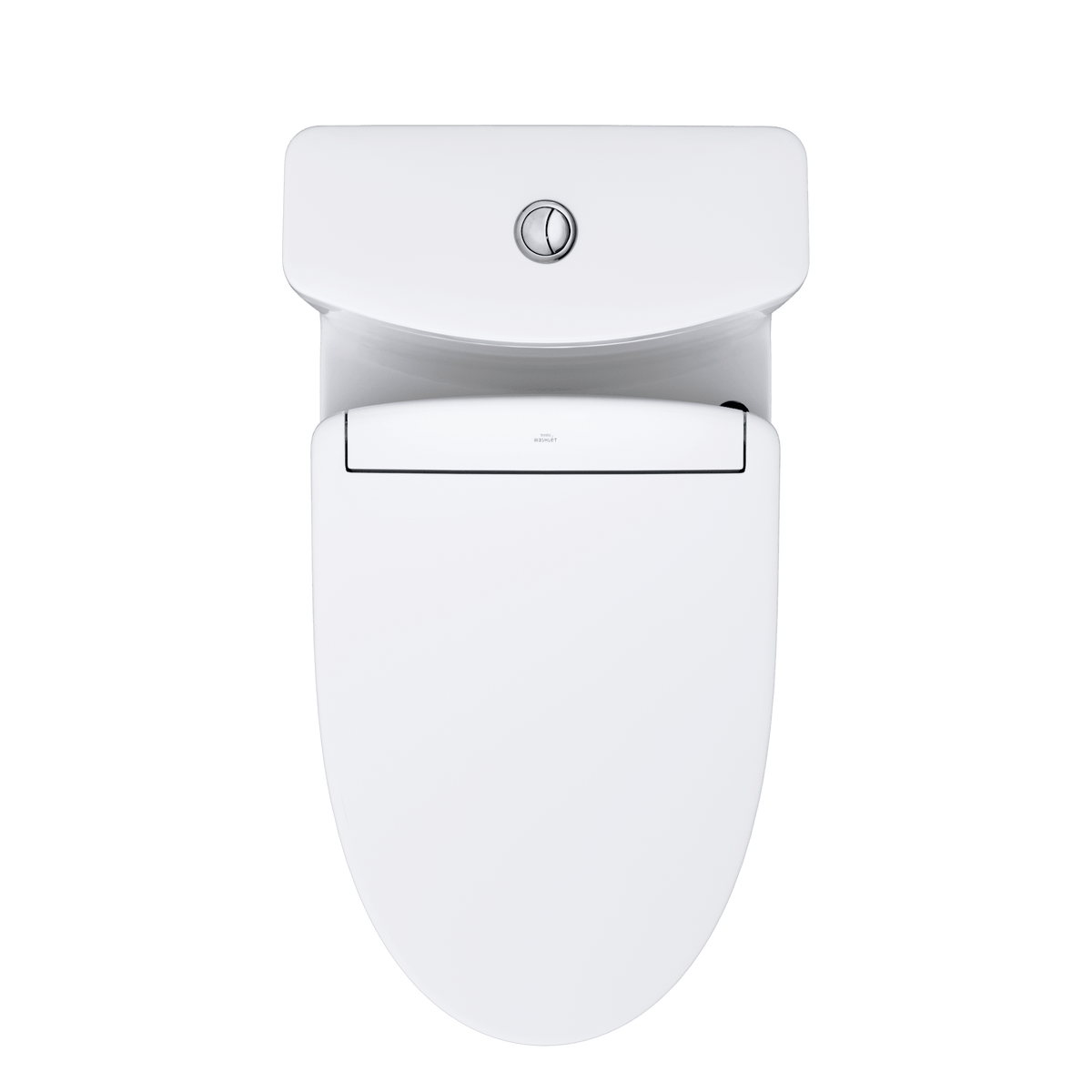 TOTO® Washlet®+ Aquia® IV One-Piece Elongated Dual Flush 1.28 and 0.9 gpf Toilet and Washlet S5 Bidet Seat – Elongated – Cotton White –