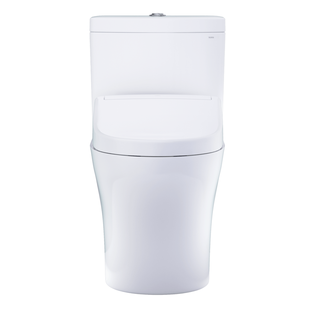 TOTO® Washlet+® Aquia IV Two-Piece Elongated Dual Flush 1.28 and 0.9 gpf Toilet and Washlet S5 Bidet Seat – Elongated – Cotton White –