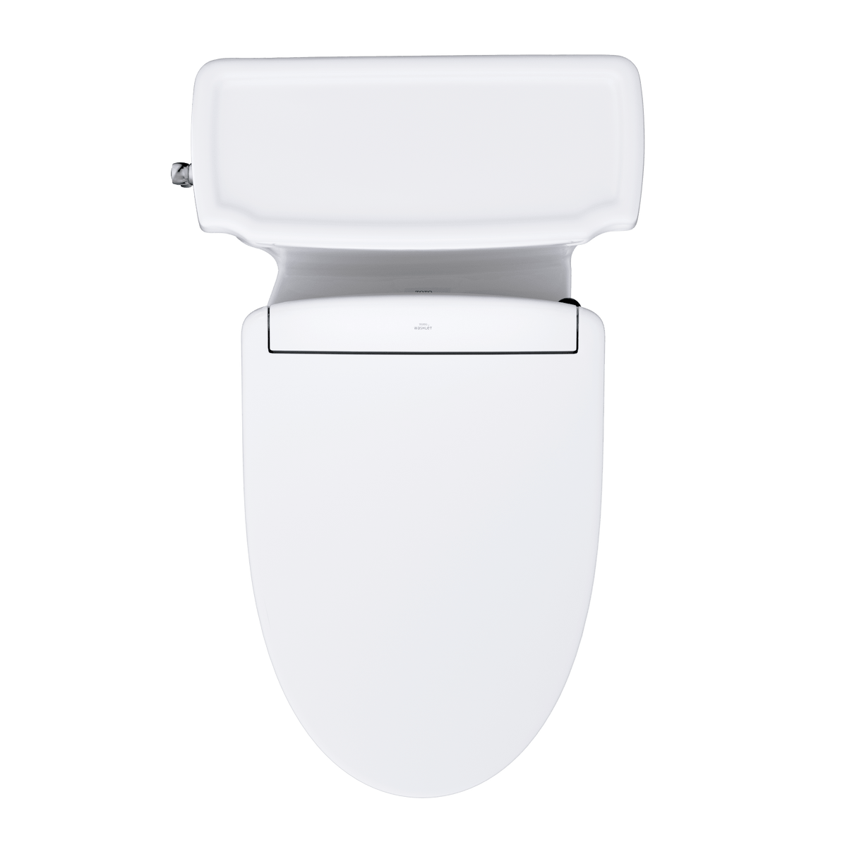 TOTO® Washlet®+ Eco Guinevere® Elongated 1.28 gpf Universal Height Toilet with S5 Bidet Seat – Elongated – Cotton White –