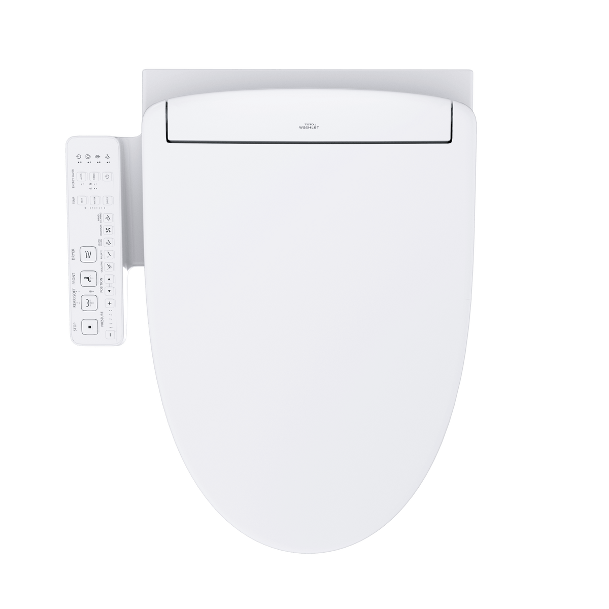 TOTO® Washlet®+ EP Wall-Hung Elongated Toilet and Washlet S2 Bidet Seat and Duofit® In-Wall 0.9 and 1.28 gpf Dual-Flush Tank System – Elongated – Matte Silver –
