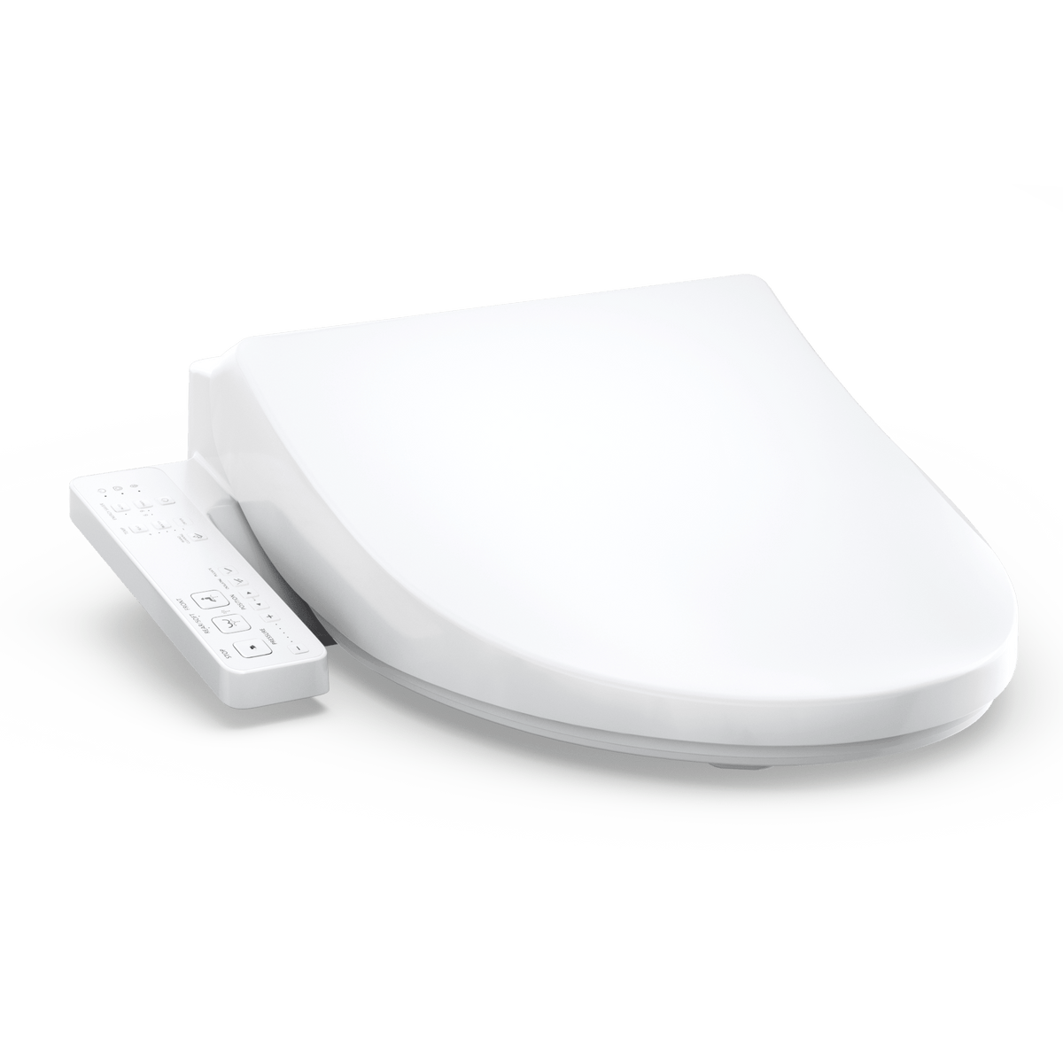 TOTO® WASHLET® KS2 Electronic Bidet Toilet Seat with Instantaneous Water Heating – Elongated – Cotton White –