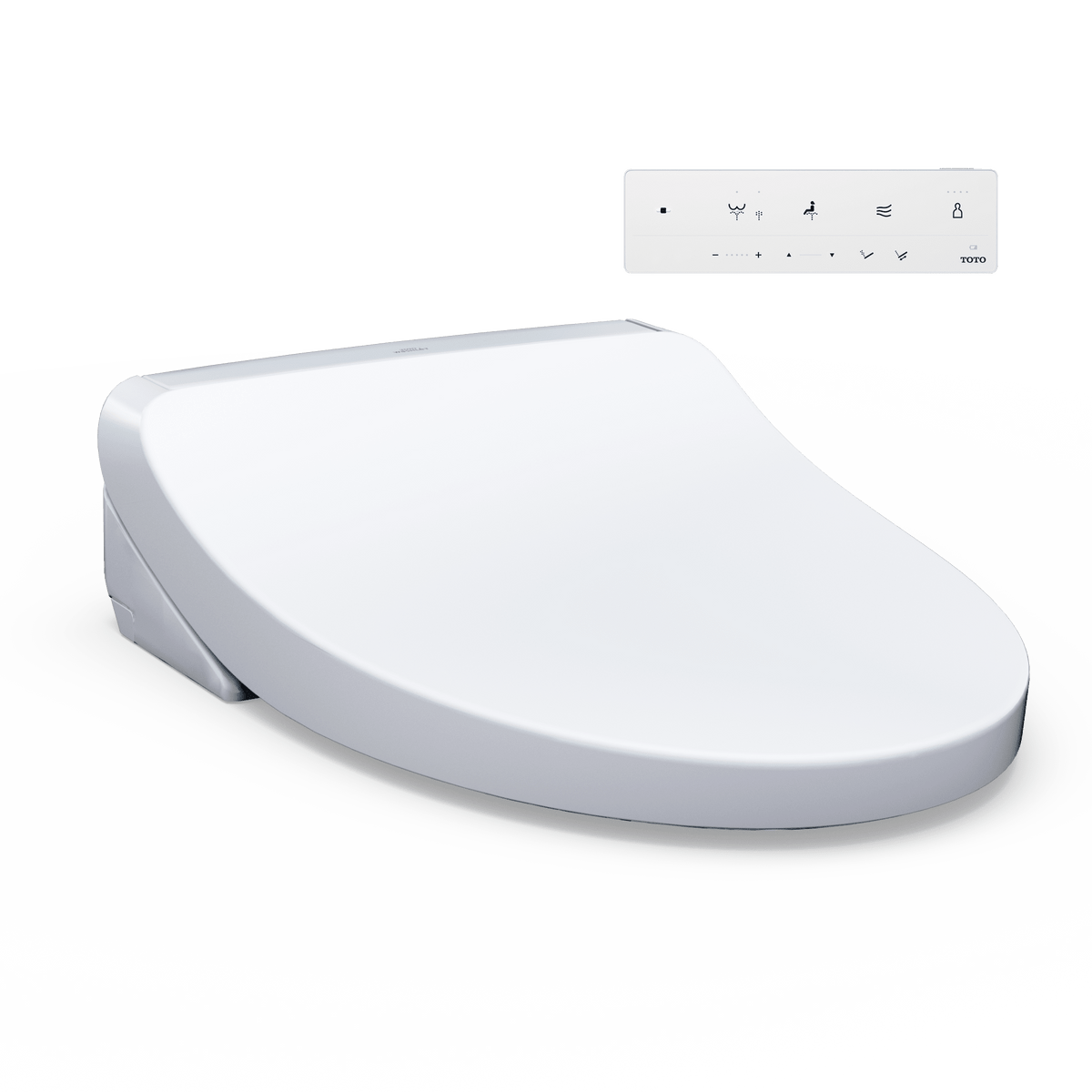 TOTO® Washlet® KS5 Electronic Bidet Toilet Seat with Instantaneous Water Heating – Elongated – Cotton White –