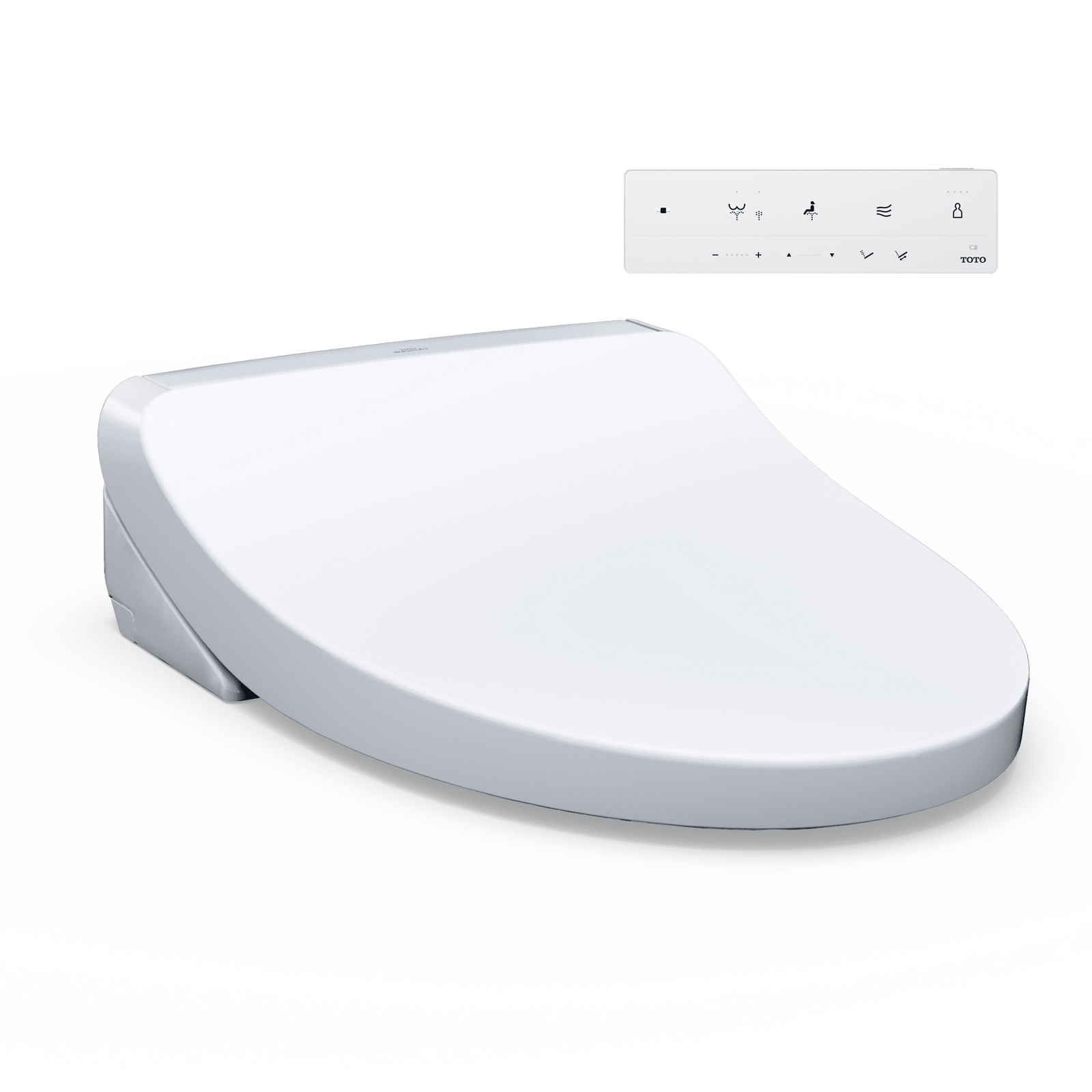 TOTO® Washlet® KS5 Electronic Bidet Toilet Seat with Instantaneous Water Heating – Elongated – Cotton White –