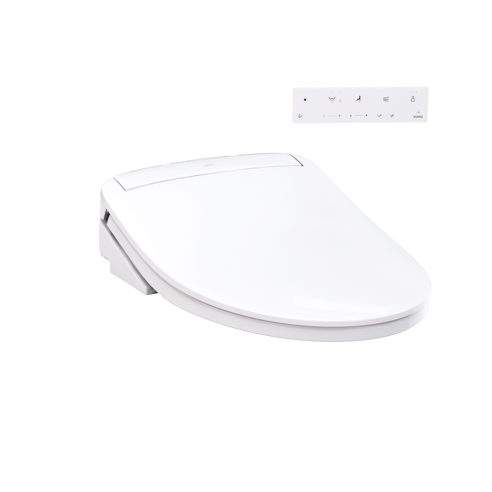TOTO® Washlet® KS6 Electronic Bidet Toilet Seat with Instantaneous Water Heating – Elongated – Cotton White –