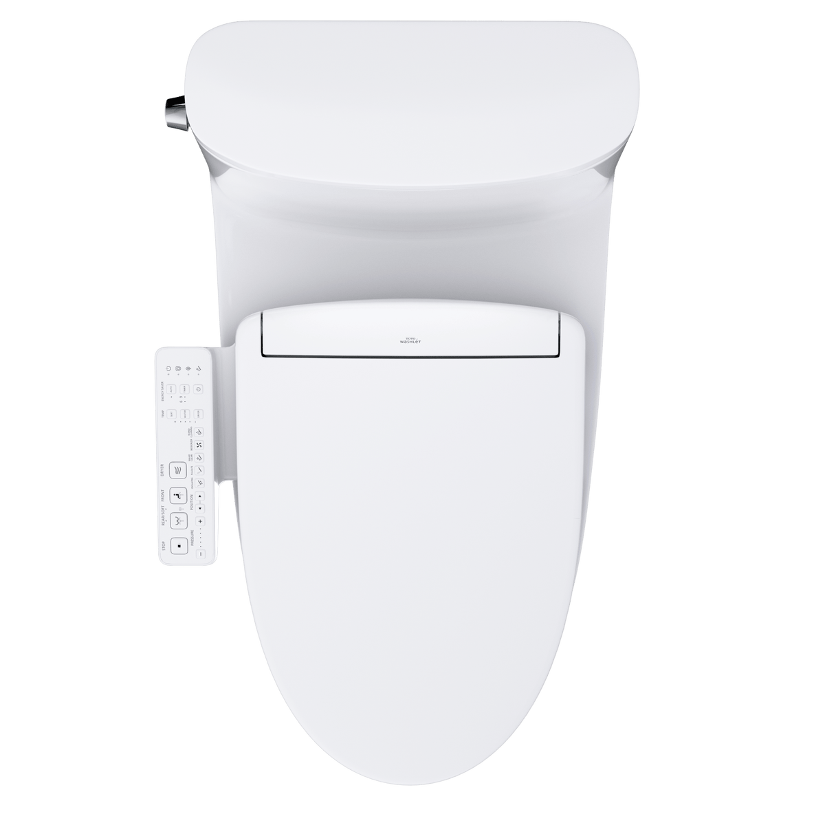 TOTO® Washlet®+ Nexus® 1G® One-Piece Elongated 1.0 gpf Toilet and Washlet S2 Bidet Seat – Elongated – Cotton White –