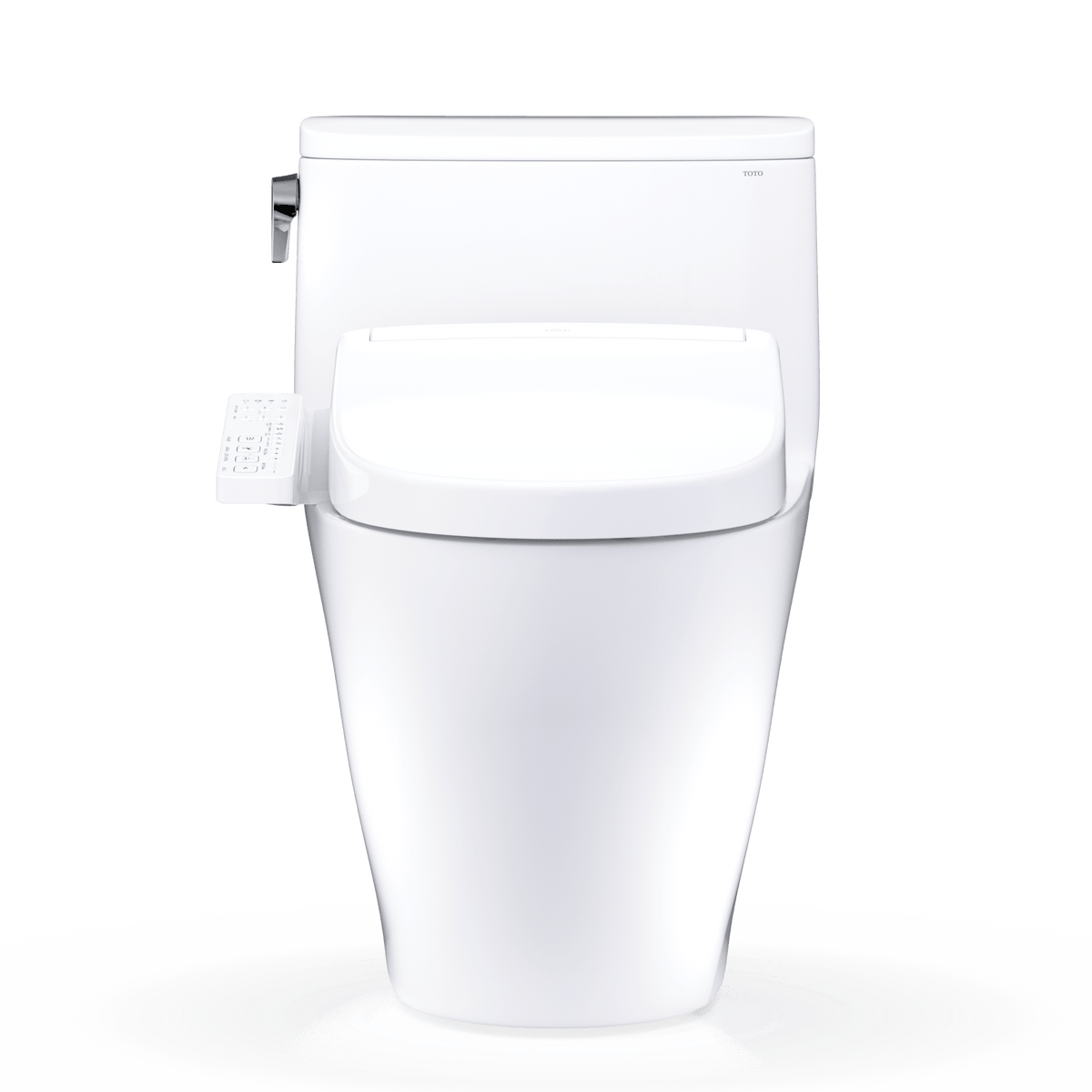 TOTO® Washlet®+ Nexus® 1G® One-Piece Elongated 1.0 gpf Toilet and Washlet S2 Bidet Seat – Elongated – Cotton White –