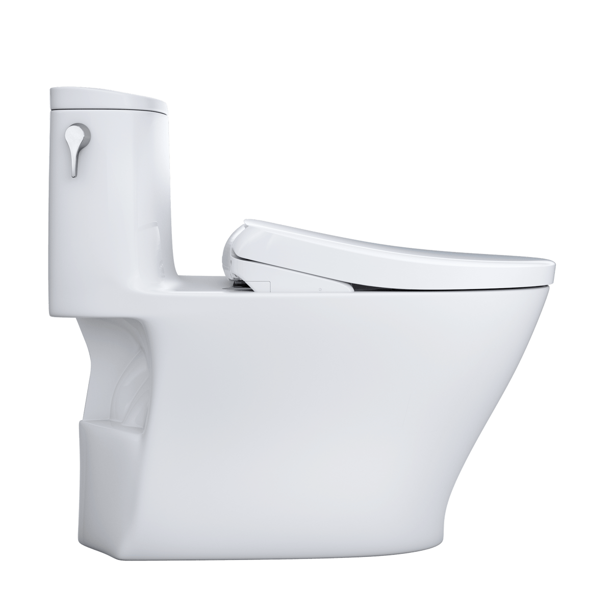 TOTO® Washlet®+ Nexus® 1G® One-Piece Elongated 1.0 gpf Toilet with S7 Contemporary Bidet Seat – Elongated – Cotton White –