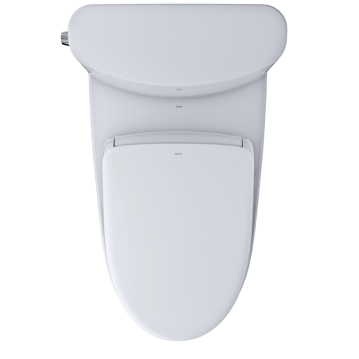 TOTO® Washlet®+ Nexus® 1G® Two-Piece Elongated 1.0 gpf Toilet with Auto Flush S7A Contemporary Bidet Seat – Elongated – Cotton White –