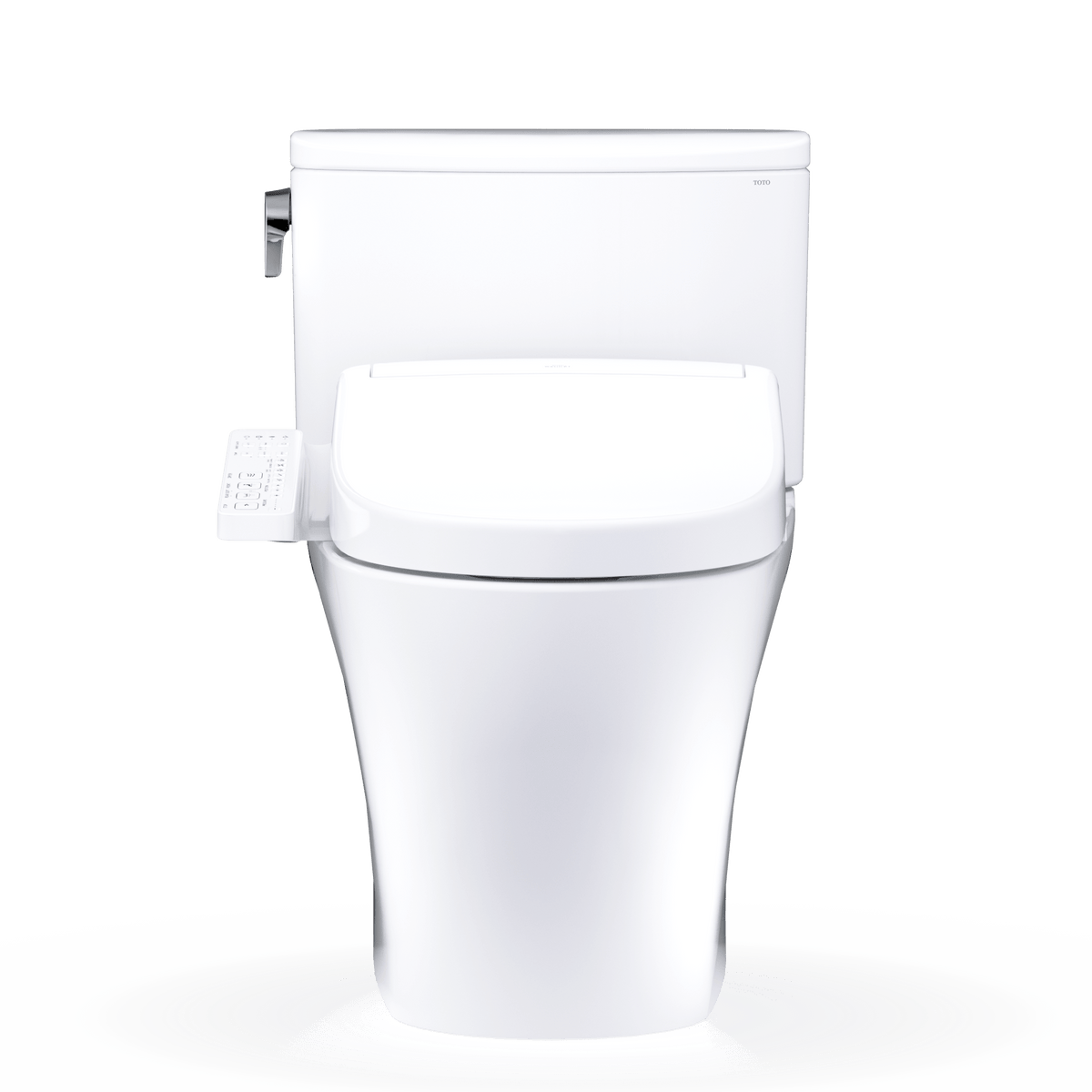 TOTO® Washlet®+ Nexus® 1G® Two-Piece Elongated 1.0 gpf Toilet with S2 Bidet Seat – Elongated – Cotton White –
