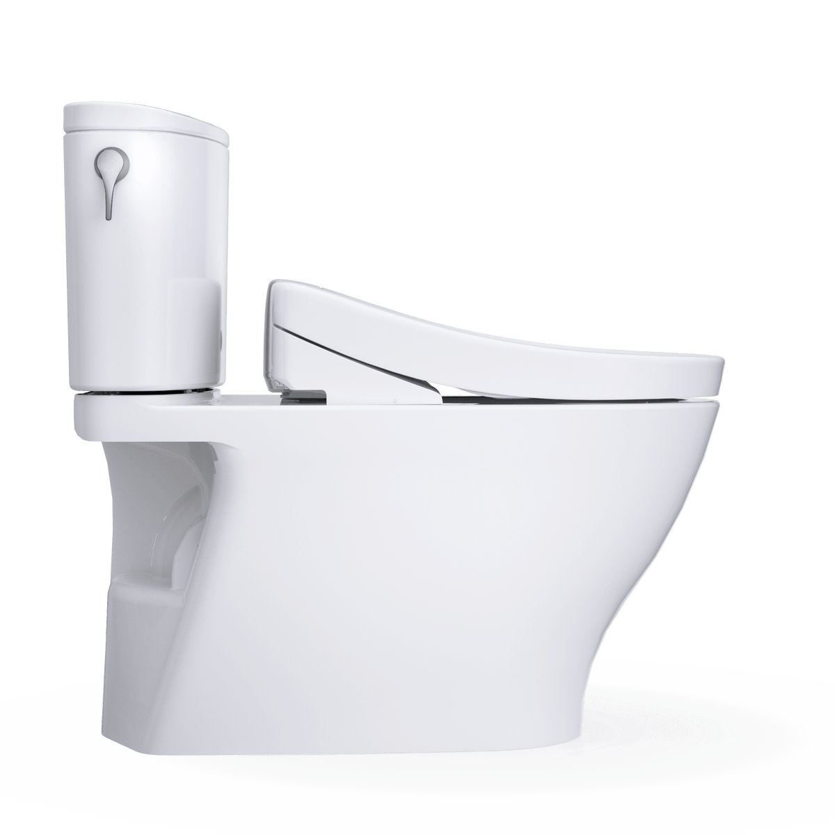 TOTO® Washlet®+ Nexus® 1G® Two-Piece Elongated 1.0 gpf Toilet with S5 Bidet Seat – Elongated – Cotton White –