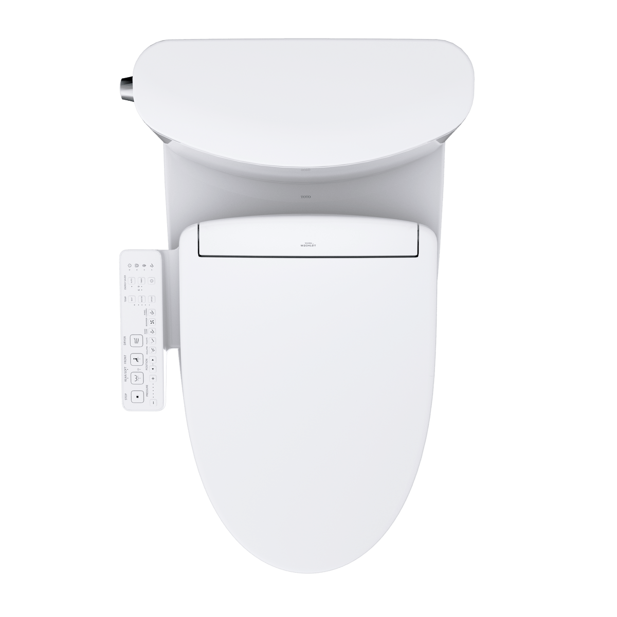TOTO® Washlet®+ Nexus® Two-Piece Elongated 1.28 gpf Toilet with S2 Bidet Seat – Elongated – Cotton White –