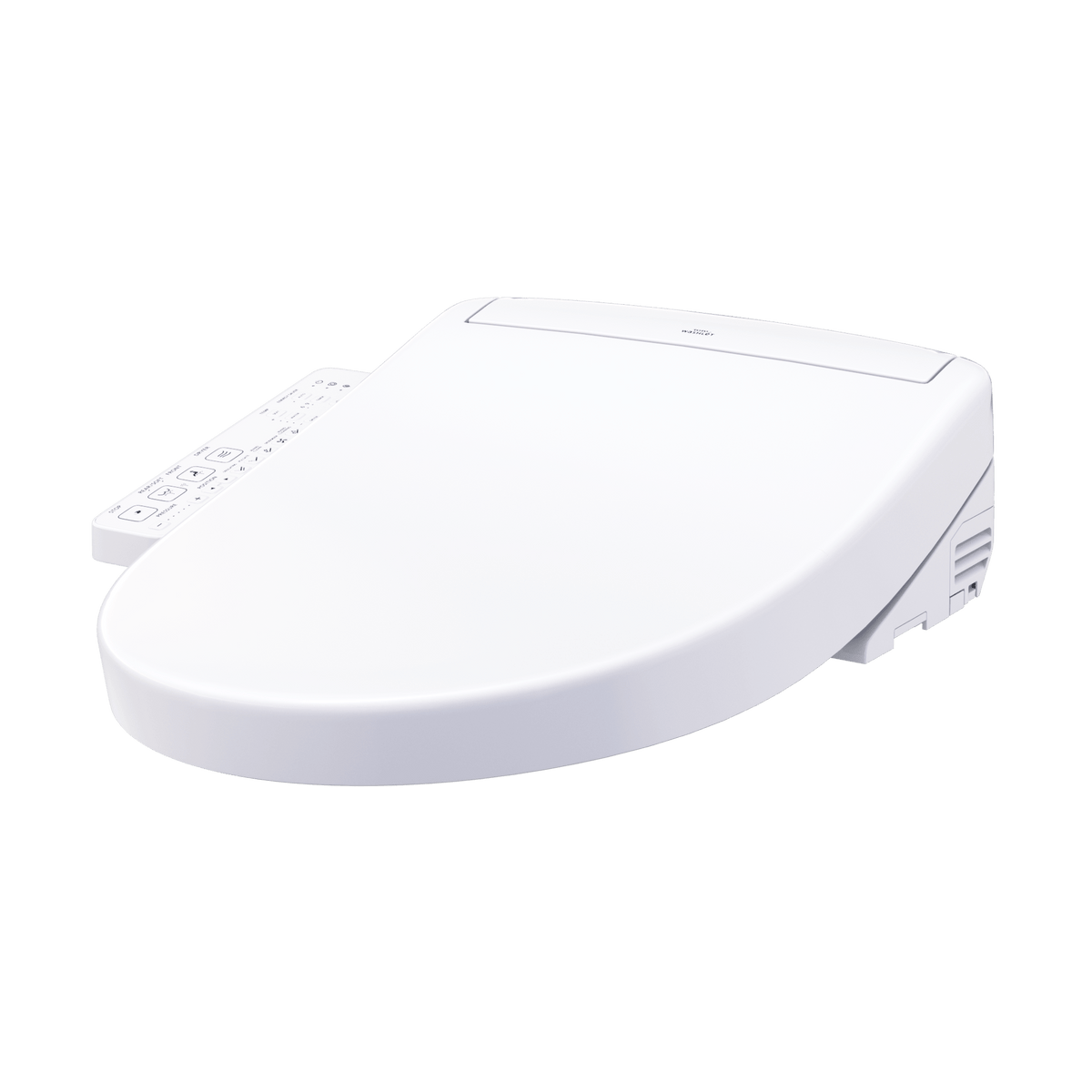 TOTO® Washlet® S2 Electronic Bidet Toilet Seat with Instantaneous Water Heating – Elongated – Cotton White –