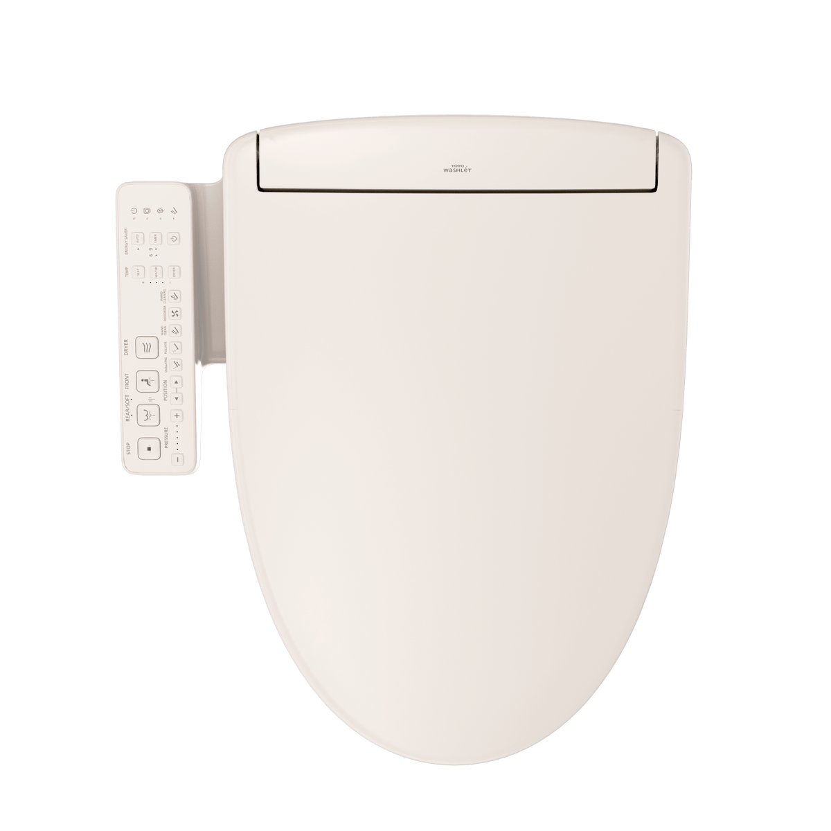 TOTO® Washlet® S2 Electronic Bidet Toilet Seat with Instantaneous Water Heating – Elongated – Sedona Beige –