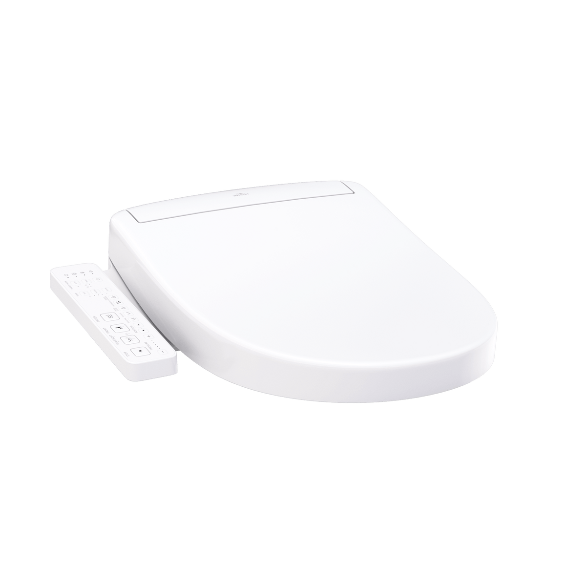 TOTO® Washlet® S2 Electronic Bidet Toilet Seat with Instantaneous Water Heating – Round – Cotton White –