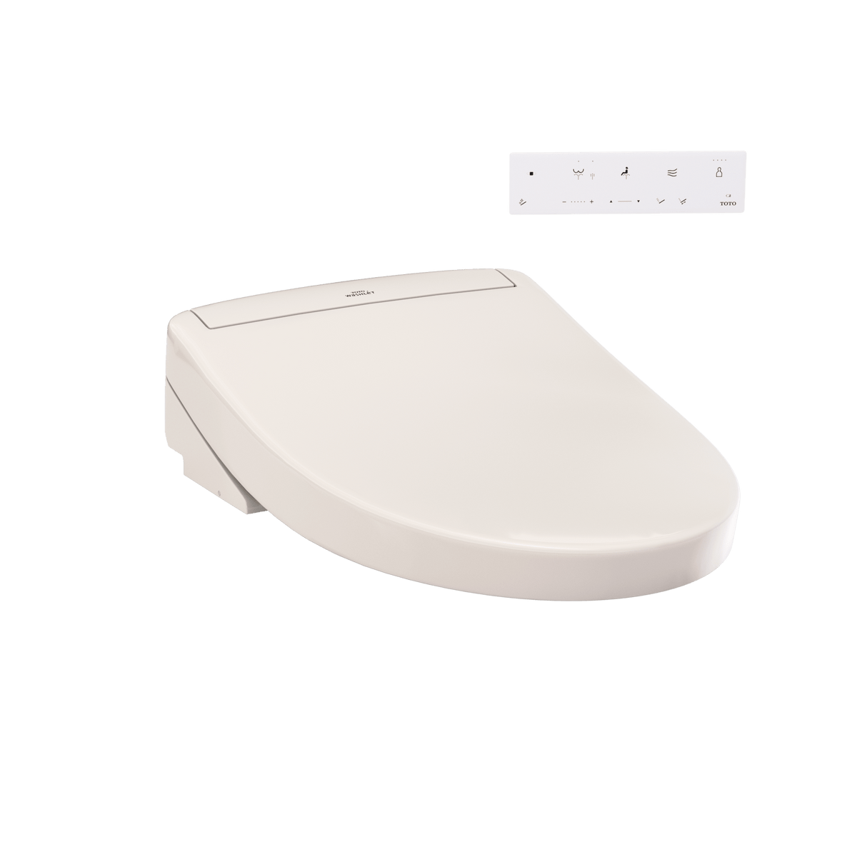 TOTO® Washlet® S5 Electronic Bidet Toilet Seat with Instantaneous Water Heating – Elongated – Sedona Beige –