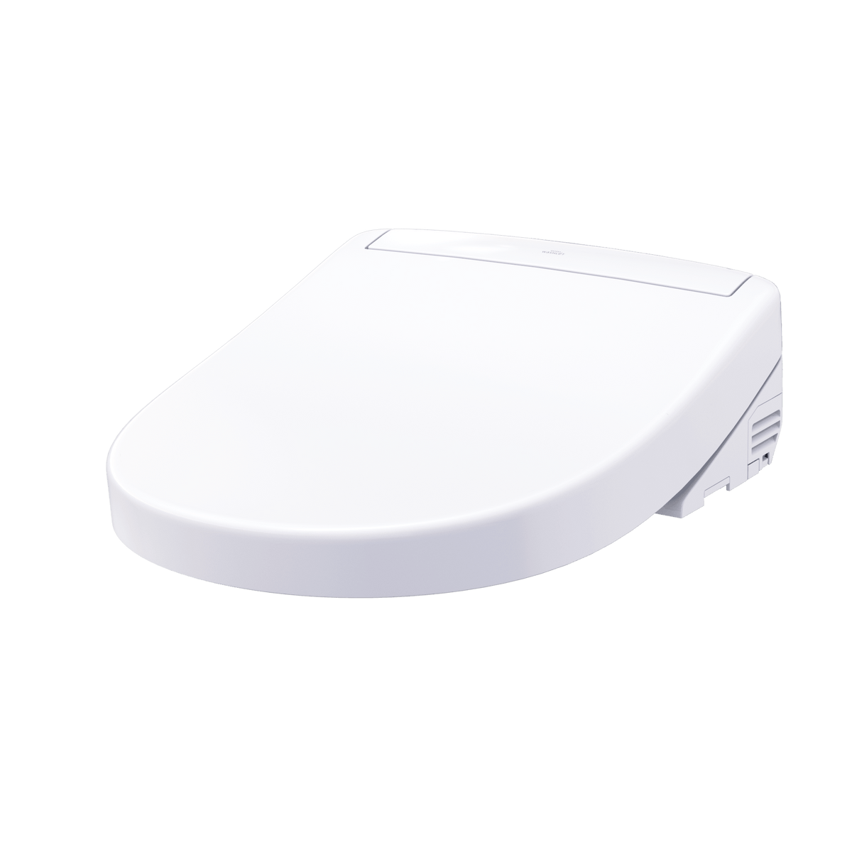 TOTO® Washlet® S5 Electronic Bidet Toilet Seat with Instantaneous Water Heating – Round – Cotton White –