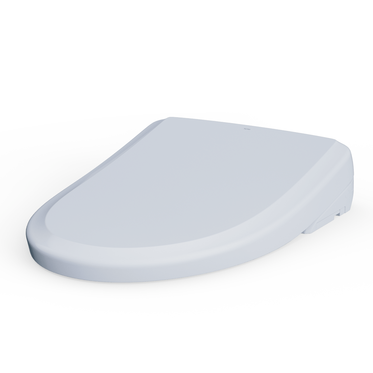 TOTO® Washlet® S7 Electronic Bidet Toilet Seat with Ewater+® Bowl and Wand Cleaning – Elongated – Classic – Cotton White