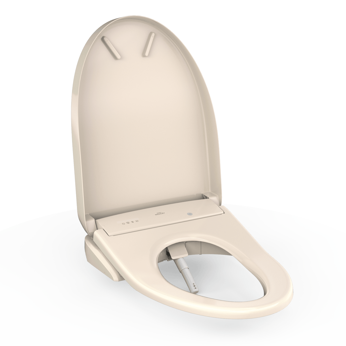 TOTO® Washlet® S7 Electronic Bidet Toilet Seat with Ewater+® Bowl and Wand Cleaning – Elongated – Contemporary – Sedona Beige