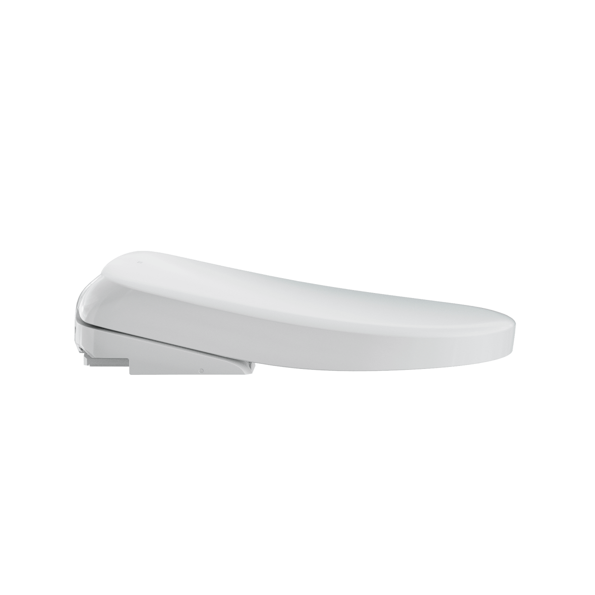 TOTO® Washlet® S7 Electronic Bidet Toilet Seat with Ewater+® Bowl and Wand Cleaning – Round – Contemporary – Cotton White