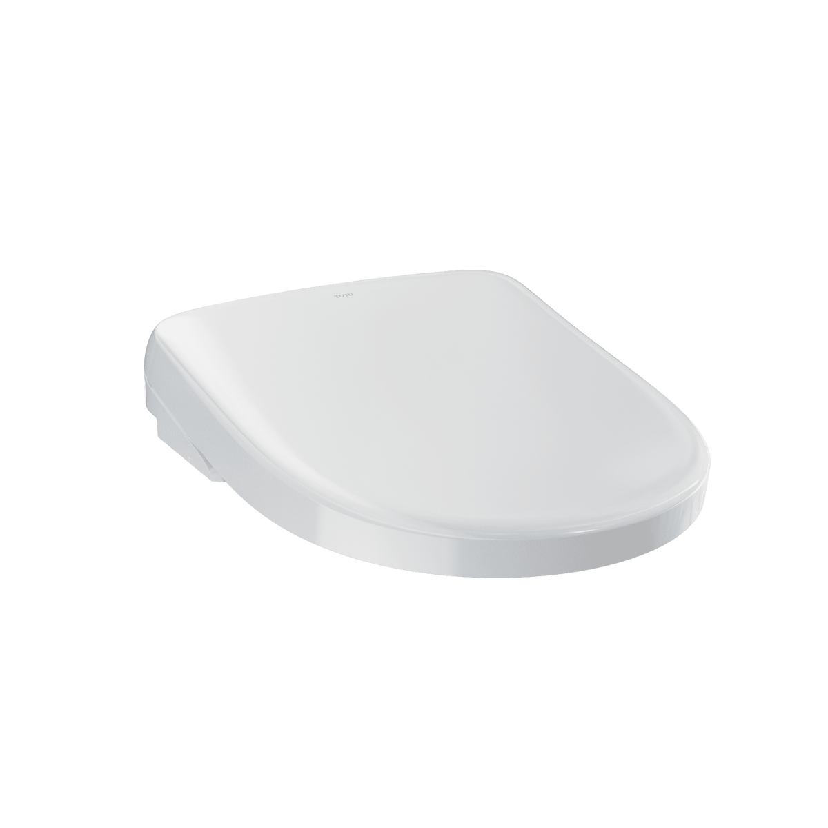TOTO® Washlet® S7 Electronic Bidet Toilet Seat with Ewater+® Bowl and Wand Cleaning – Round – Contemporary – Cotton White
