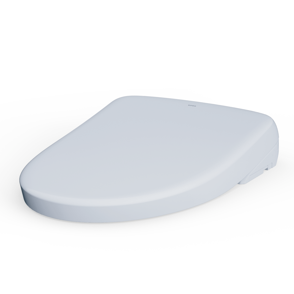 TOTO® Washlet® S7A Electronic Bidet Toilet Seat with Ewater+® Bowl and Wand Cleaning – Elongated – Contemporary – Cotton White