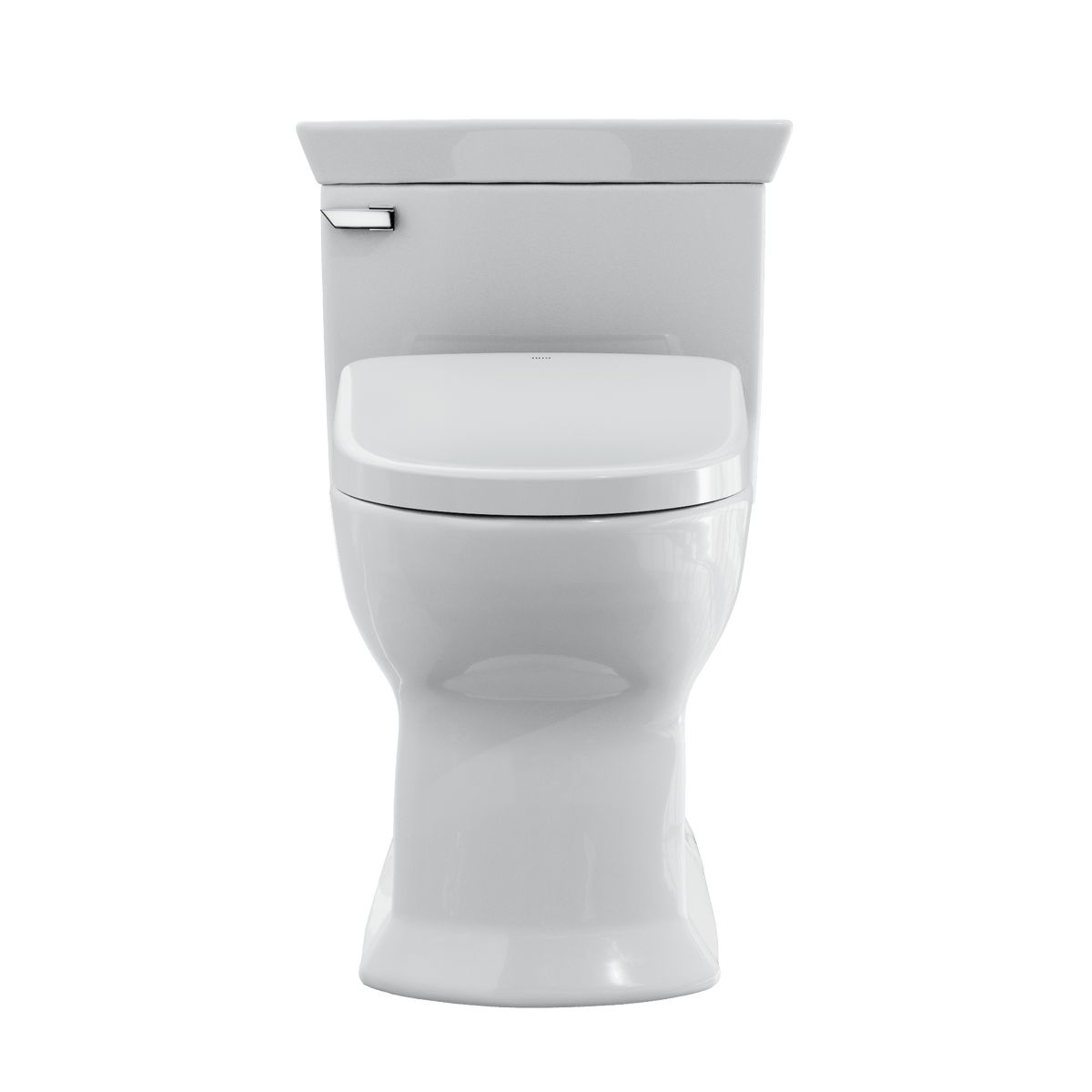 TOTO® Washlet®+ Soirée® Elongated 1.28 gpf Universal Height Toilet with Auto Flush S7 Bidet Seat – Elongated – Cotton White –