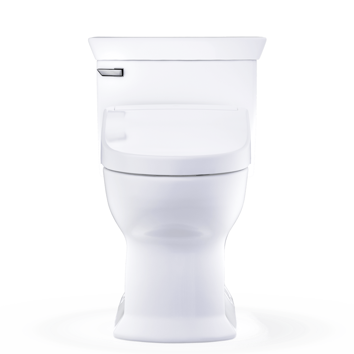 TOTO® Washlet®+ Soirée® Elongated 1.28 gpf Universal Height Toilet with S5 Bidet Seat – Elongated – Cotton White –