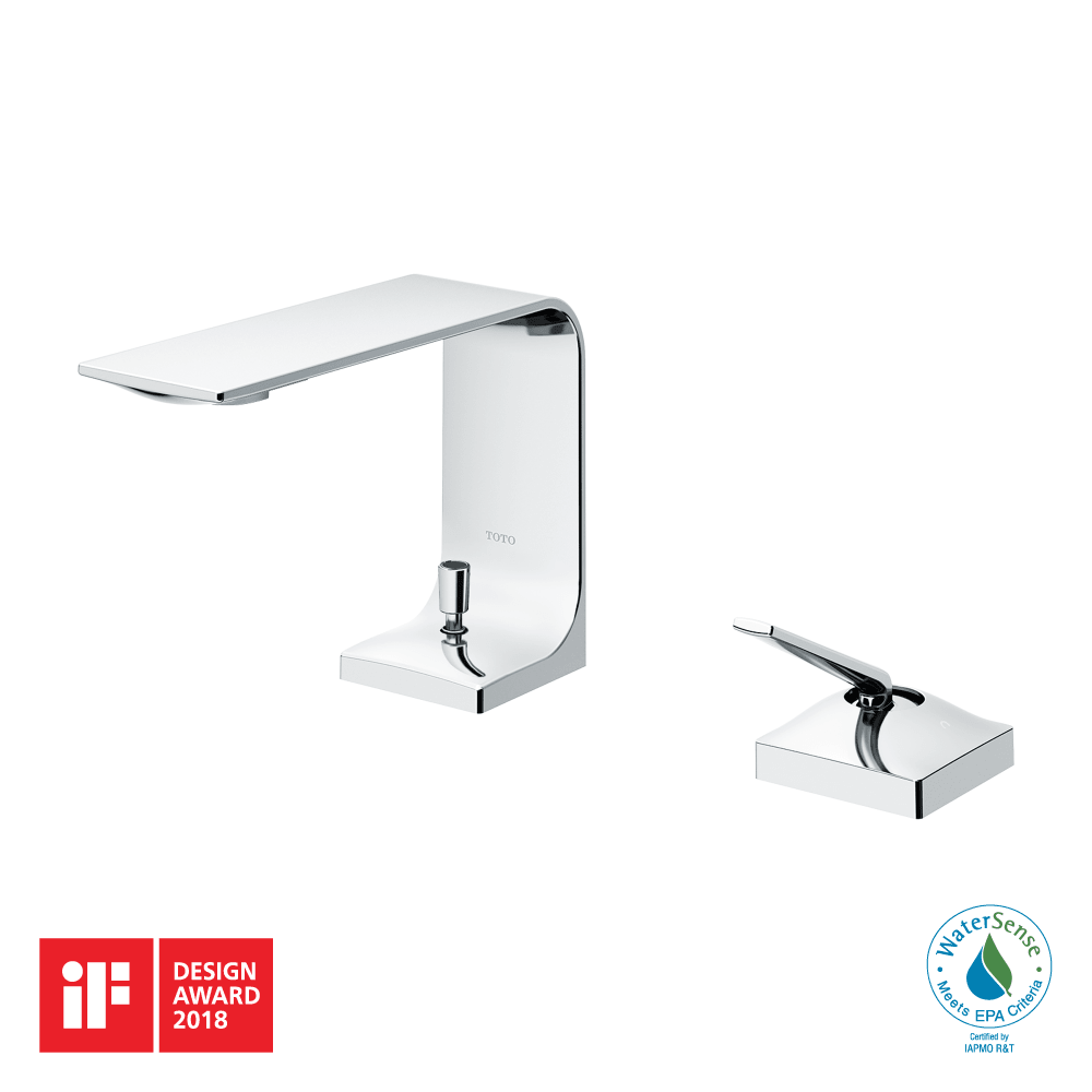 TOTO® ZL 1.2 gpm Single Handle Bathroom Sink Faucet with Comfort Glide™ Technology – Polished Chrome – –