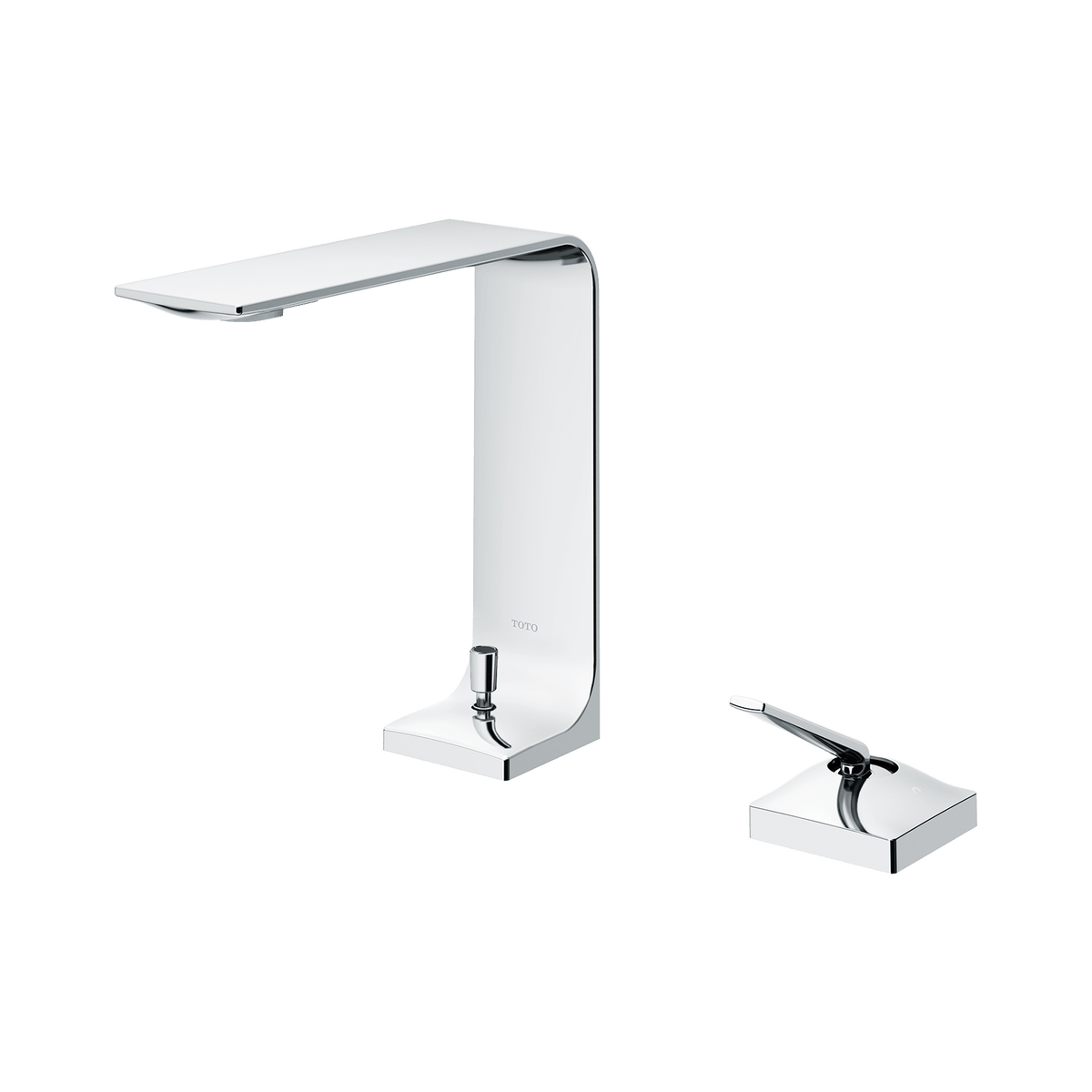 TOTO® ZL 1.2 gpm Single Handle Semi-Vessel Bathroom Sink Faucet with Comfort Glide™ Technology – Polished Chrome – –