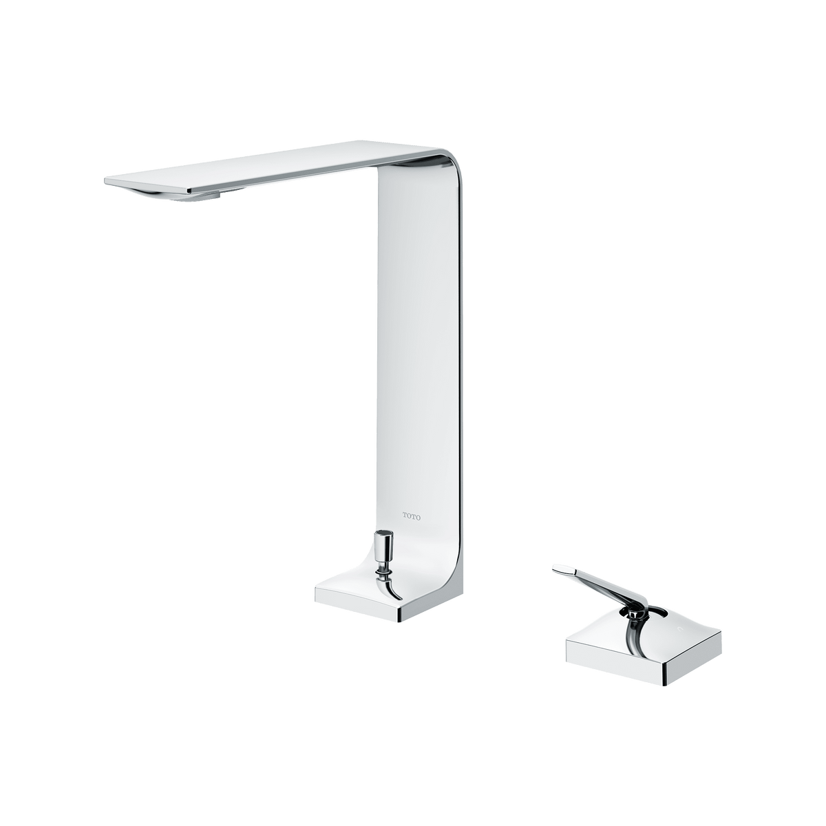 TOTO® ZL 1.2 gpm Single Handle Vessel Bathroom Sink Faucet with Comfort Glide™ Technology – Polished Chrome – –