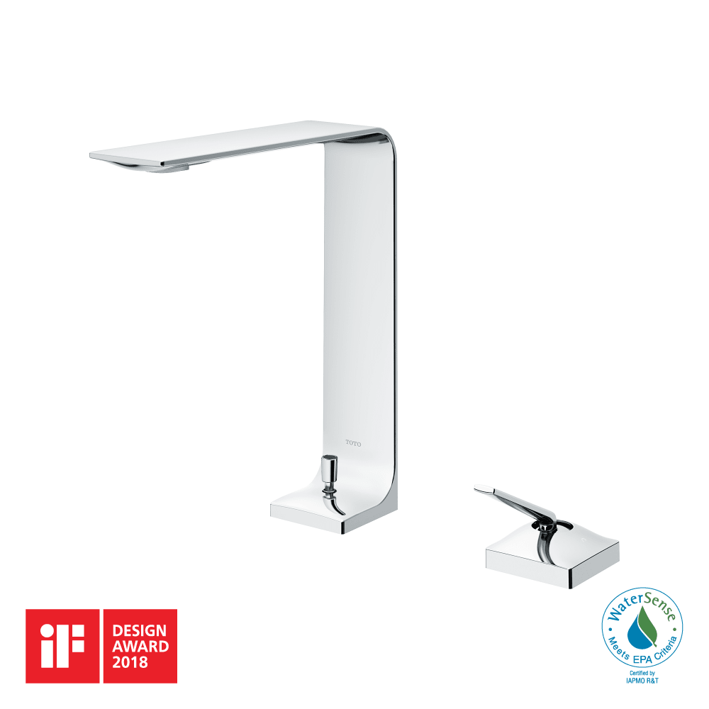 TOTO® ZL 1.2 gpm Single Handle Vessel Bathroom Sink Faucet with Comfort Glide™ Technology – Polished Chrome – –
