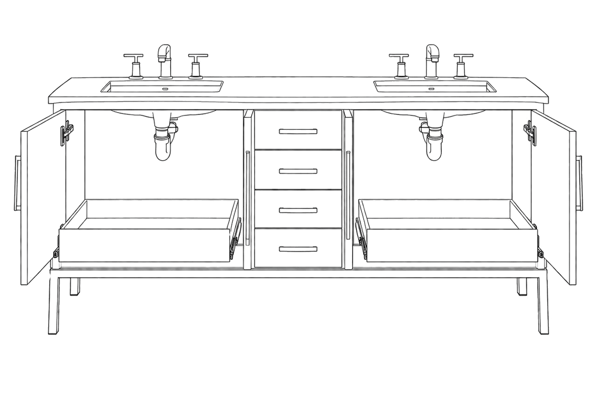 Vanderloc Cabinet Rollout – Double – –