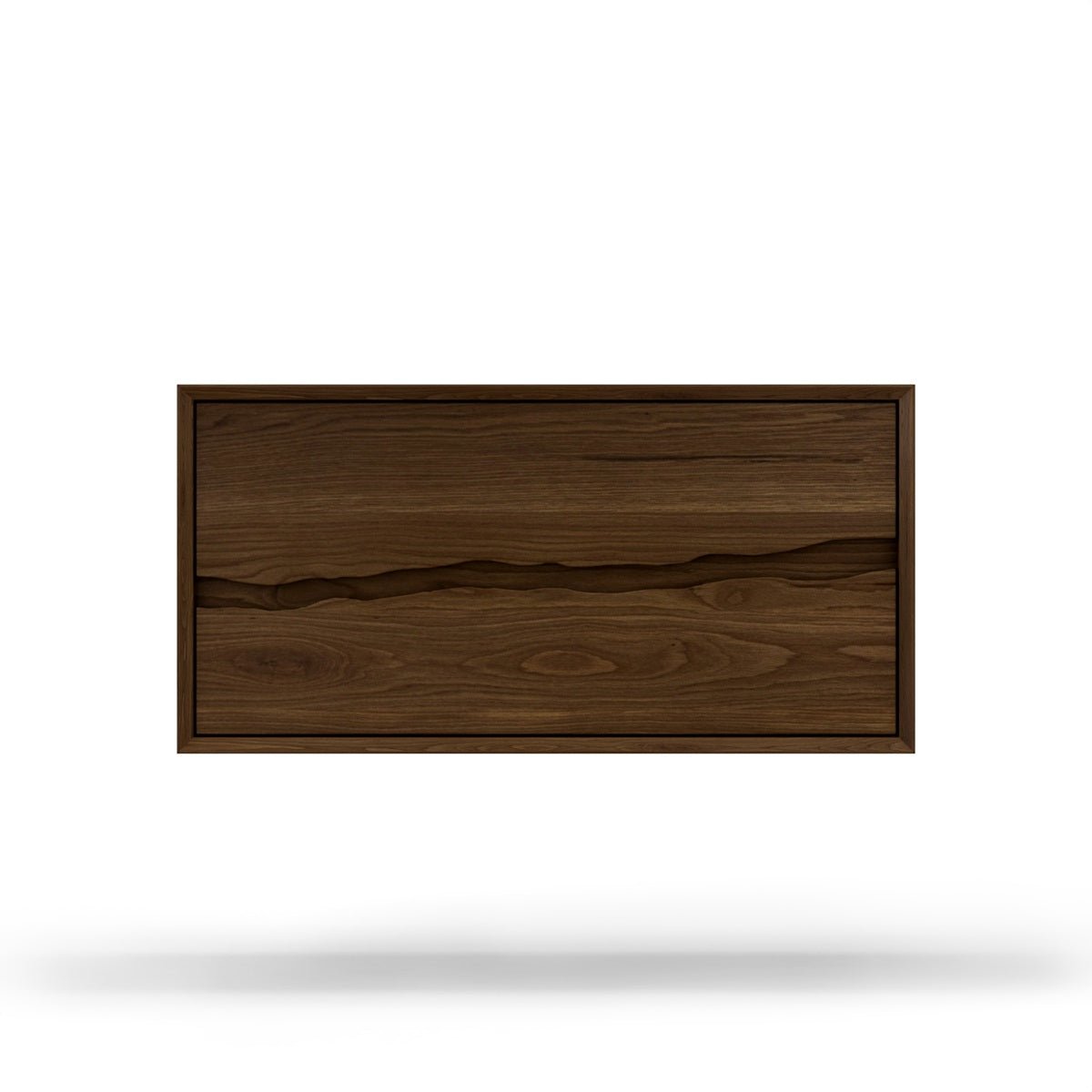 Vanderloc Ventura Two - Drawer Single Bath Floating Vanity With Integrated Countertop – 30" – Estate Emulsion – No Sink