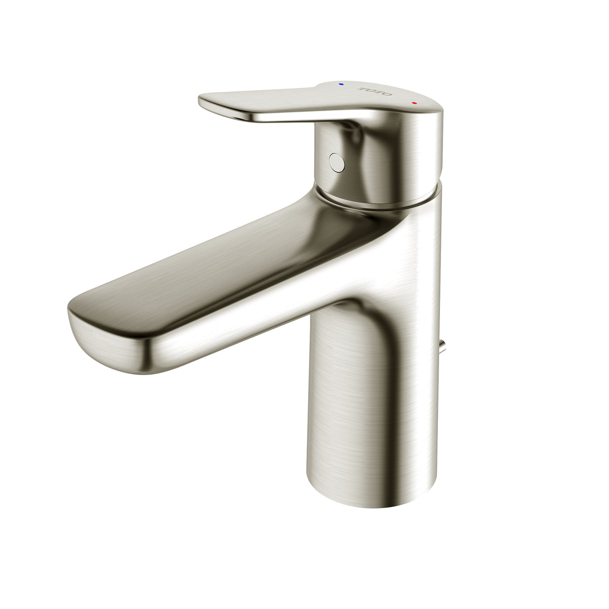 TOTO® GS Series 1.2 gpm Single Handle Bathroom Sink Faucet with Comfort Glide Technology and Drain Assembly, Brushed Nickel