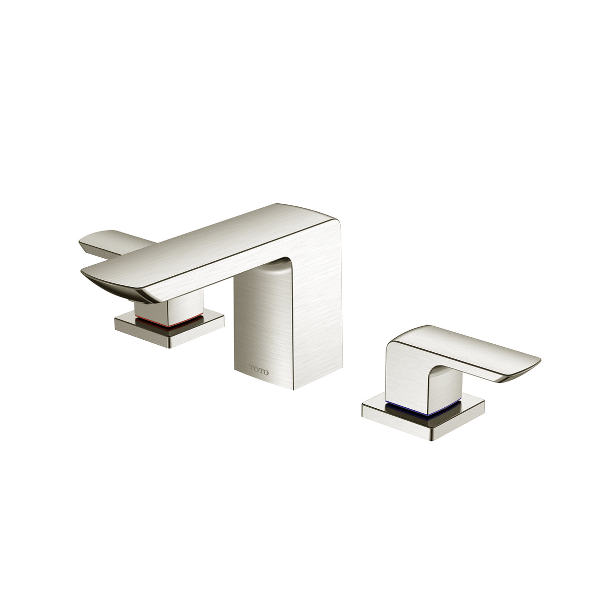 TOTO® GR Series 1.2 gpm Two Handle Widespread Bathroom Sink Faucet with Drain Assembly, Brushed Nickel
